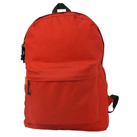 Harvest Harvest LM198 Red 16 in. 600D Polyester Standard Backpack LM198 Red